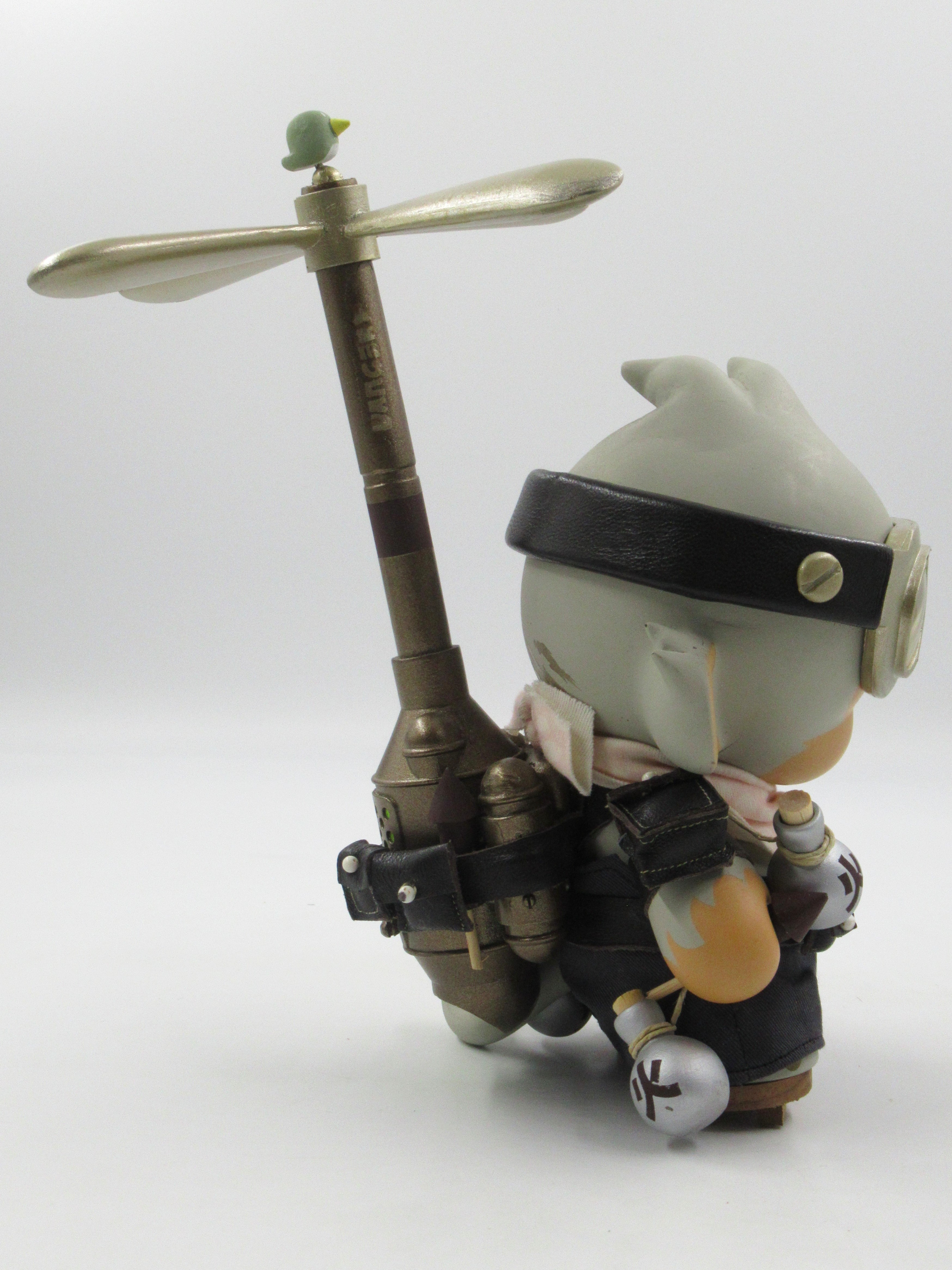 HUCK GEE Hotaru Copter Squad Girl Munny - Kidrobot (2012) Artist Signed Designer Toy